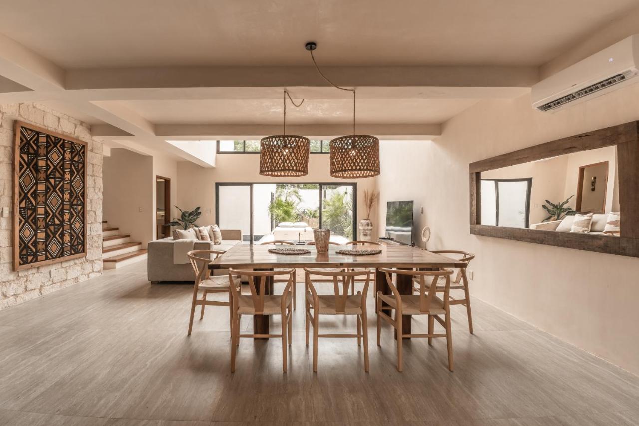 Вилла New Aura Jungle Getaway Тулум Экстерьер фото