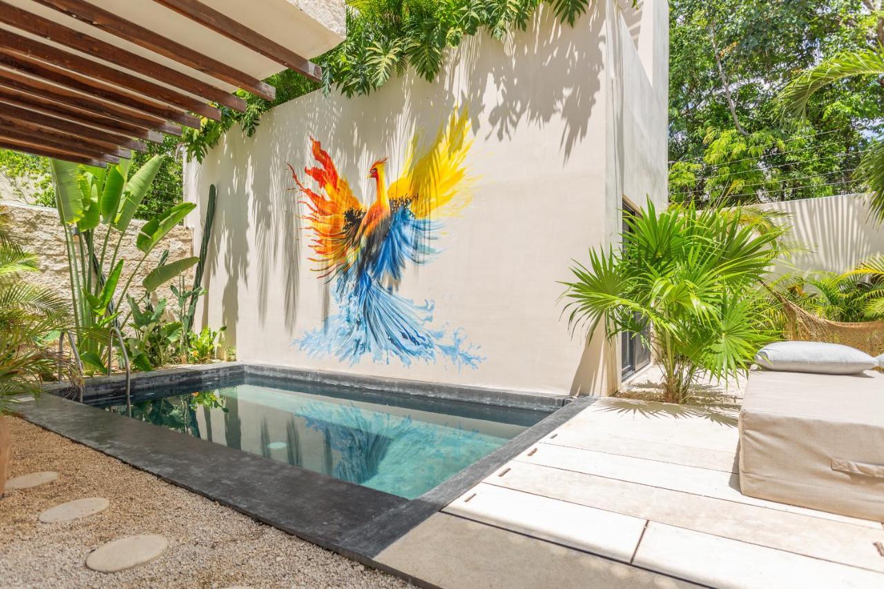Вилла New Aura Jungle Getaway Тулум Экстерьер фото