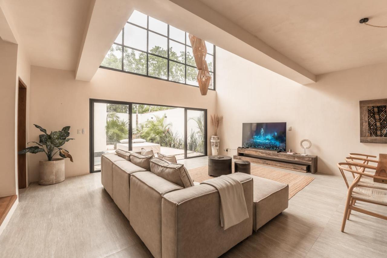 Вилла New Aura Jungle Getaway Тулум Экстерьер фото