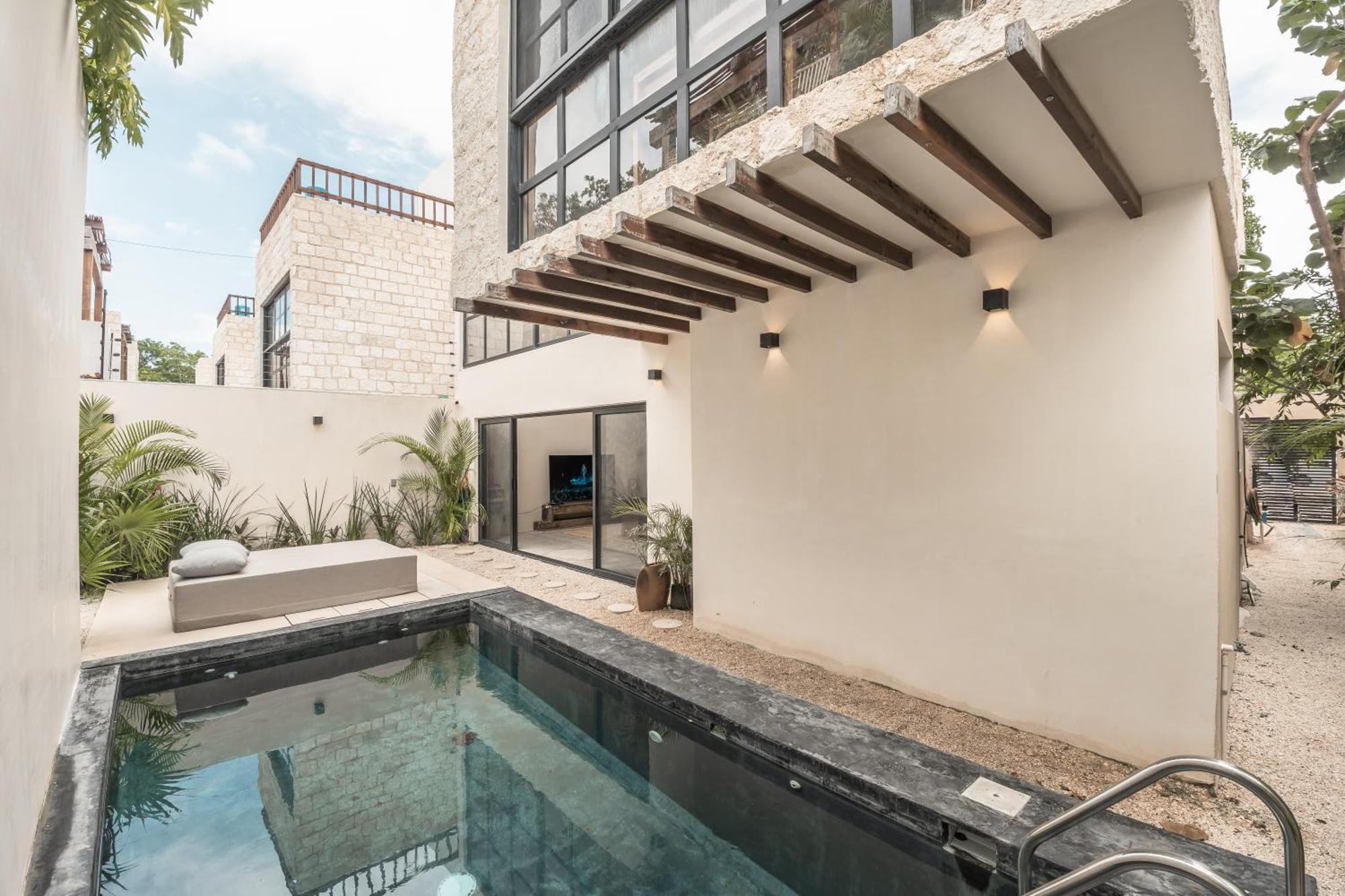Вилла New Aura Jungle Getaway Тулум Экстерьер фото